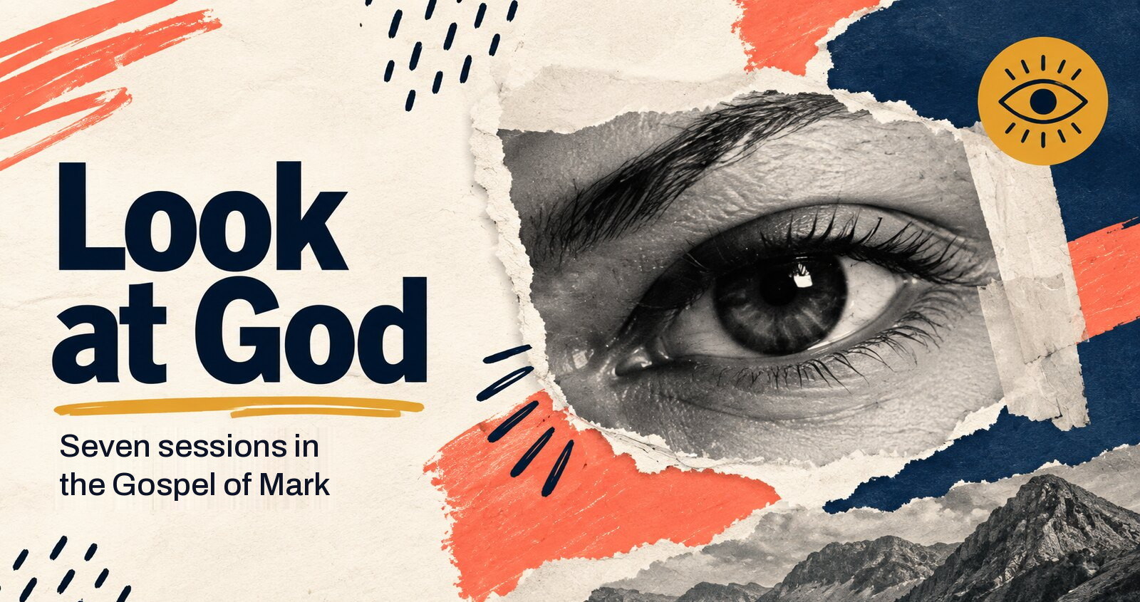 Cover of Look at God. Seven sessions in the Gospel of Mark